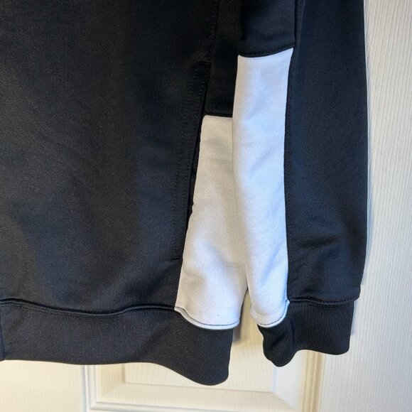 Nike Zip up Jacket, Women’s Jr Size XL in Black and White - Picture 3 of 9